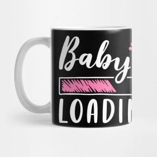 Baby Loading Pregnancy Reveal Expecting Mom Mother To Be Mug